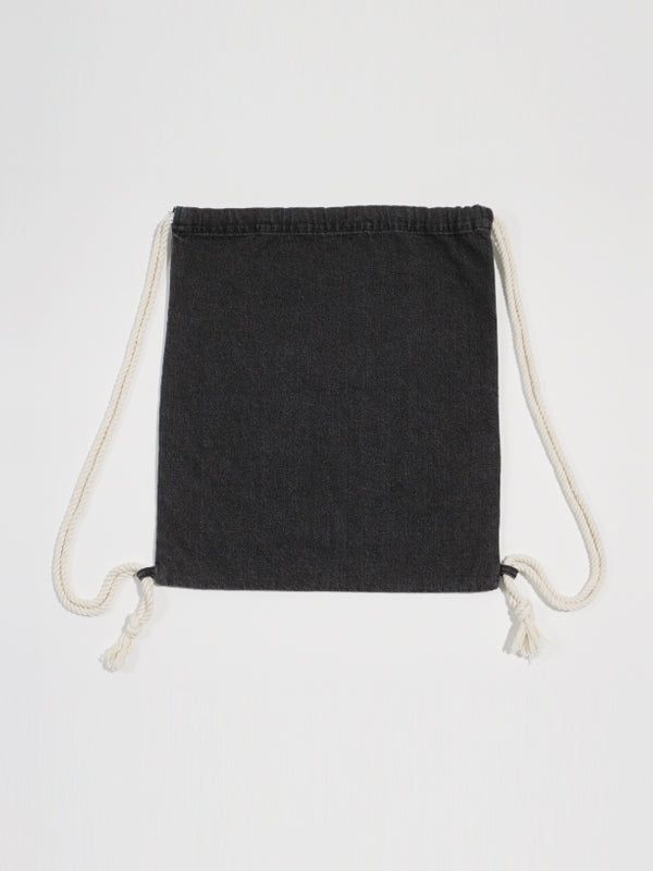 (UNISEX) Denim Rope String Gymsack