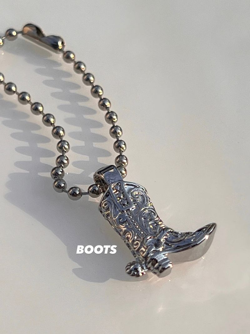 [3YPE] SILVER Chain Ball Keyring / TREEFORFIVE345