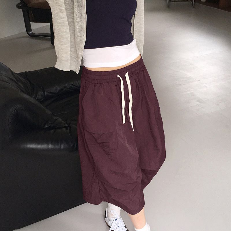Pcon Nylon Capri Bermuda Pants