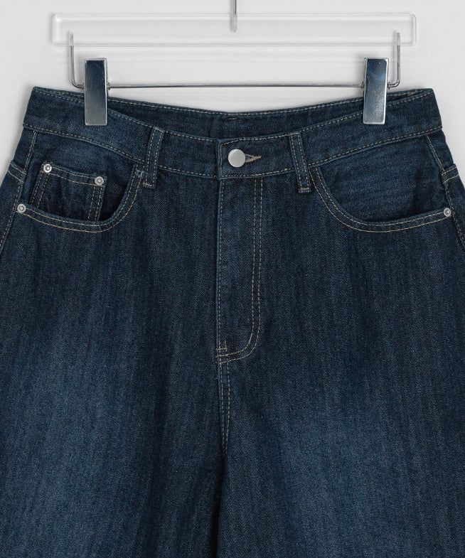Yudan Denim Bermuda Pants