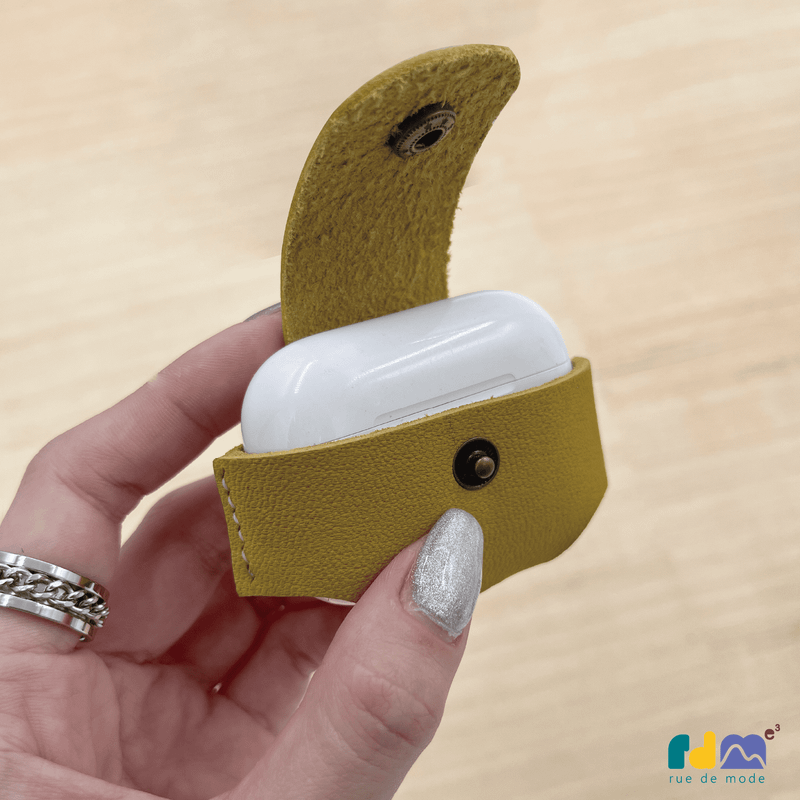 Genuine Leather AirPods Case