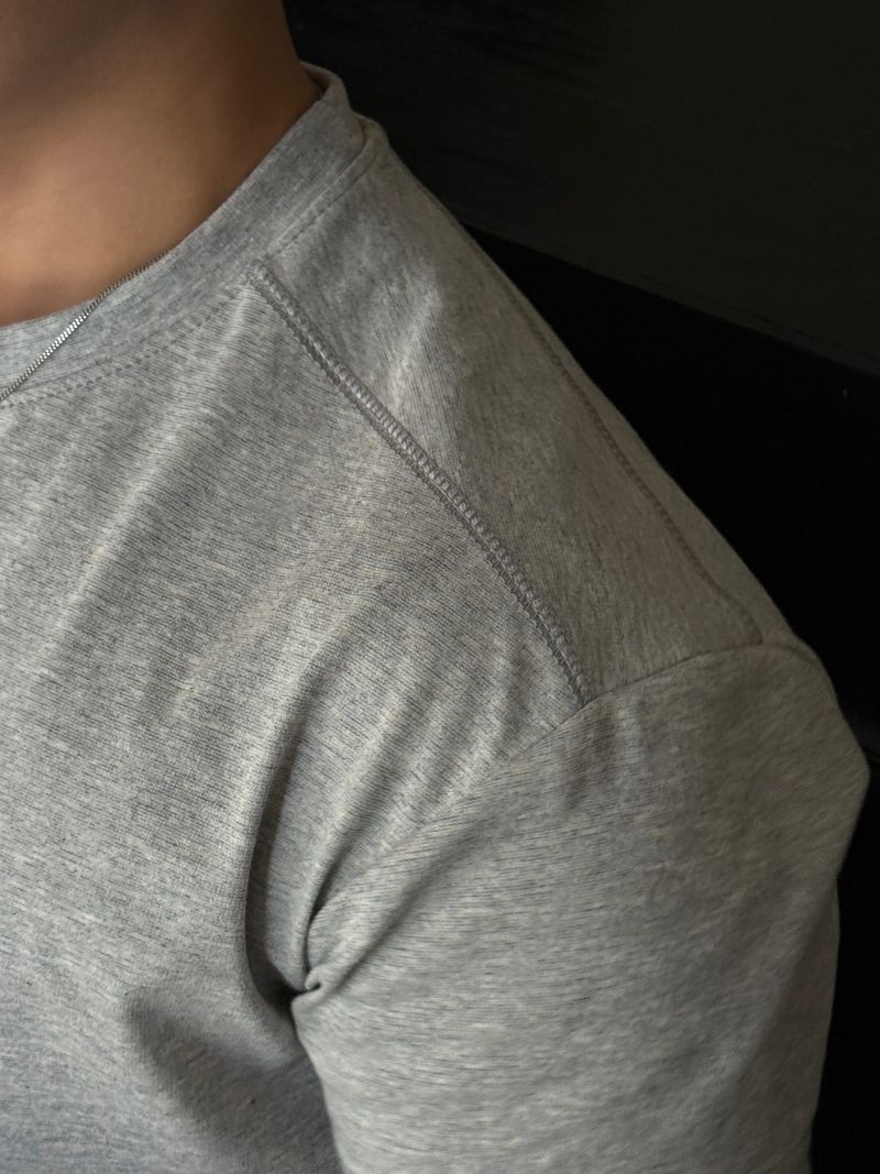 Shoulder ponte muscle short sleeve