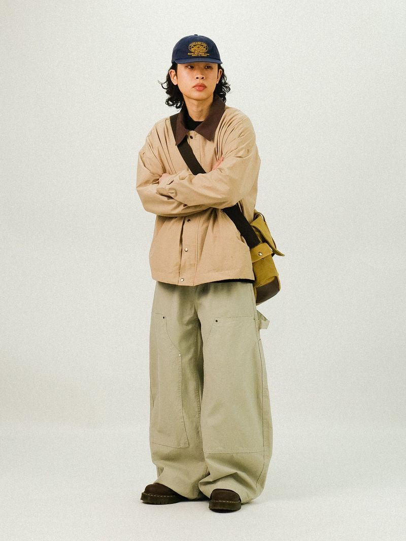 WO Collar Work Crop Jacket