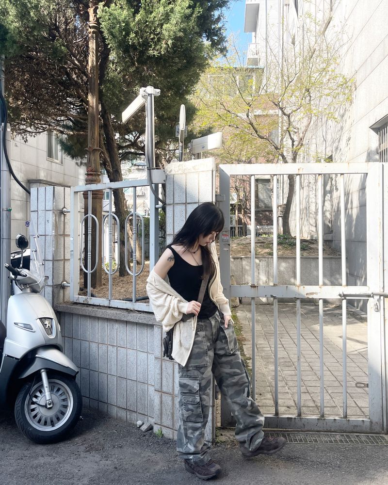 Vintage Camo Cargo Pants