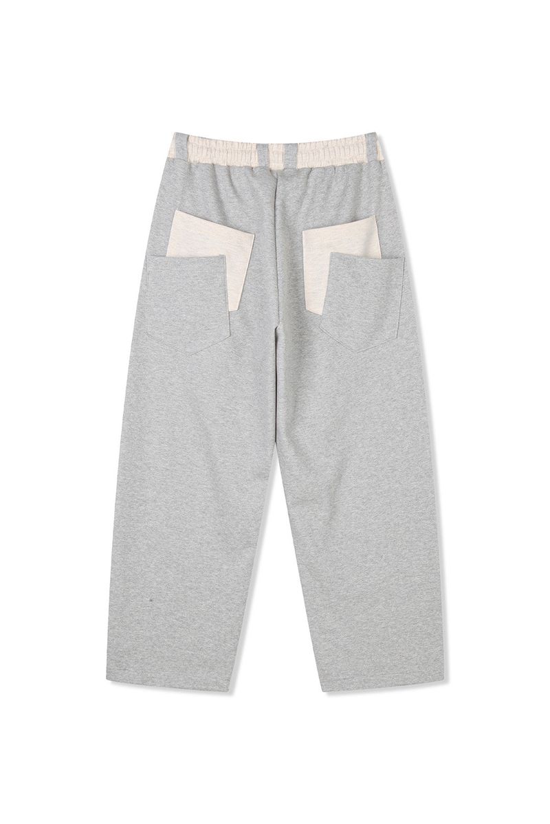 Peanut color matching pocket sweatpants