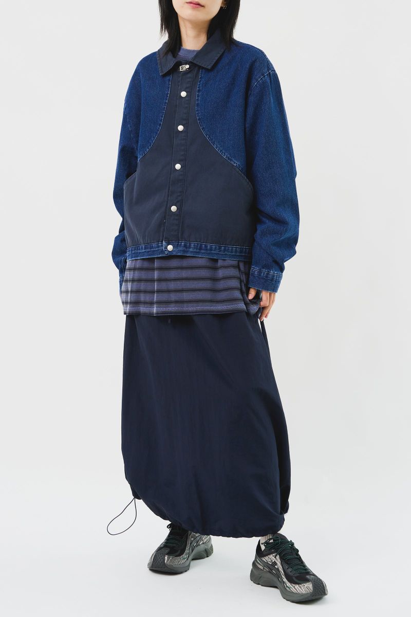 Moss Color Denim Jacket (2color)