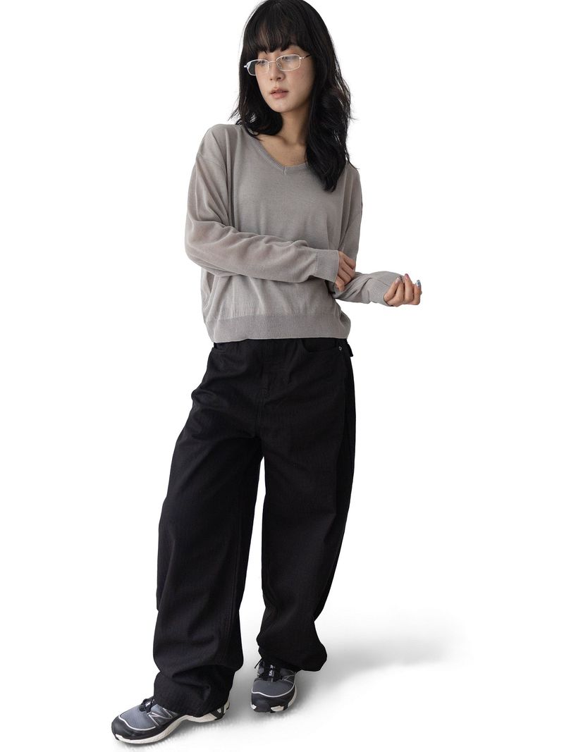 Rian V-Neck Basic Knit