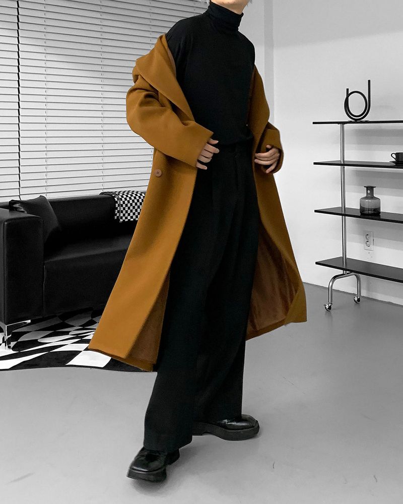 YM Philip Double Wool Coat (2 colors)