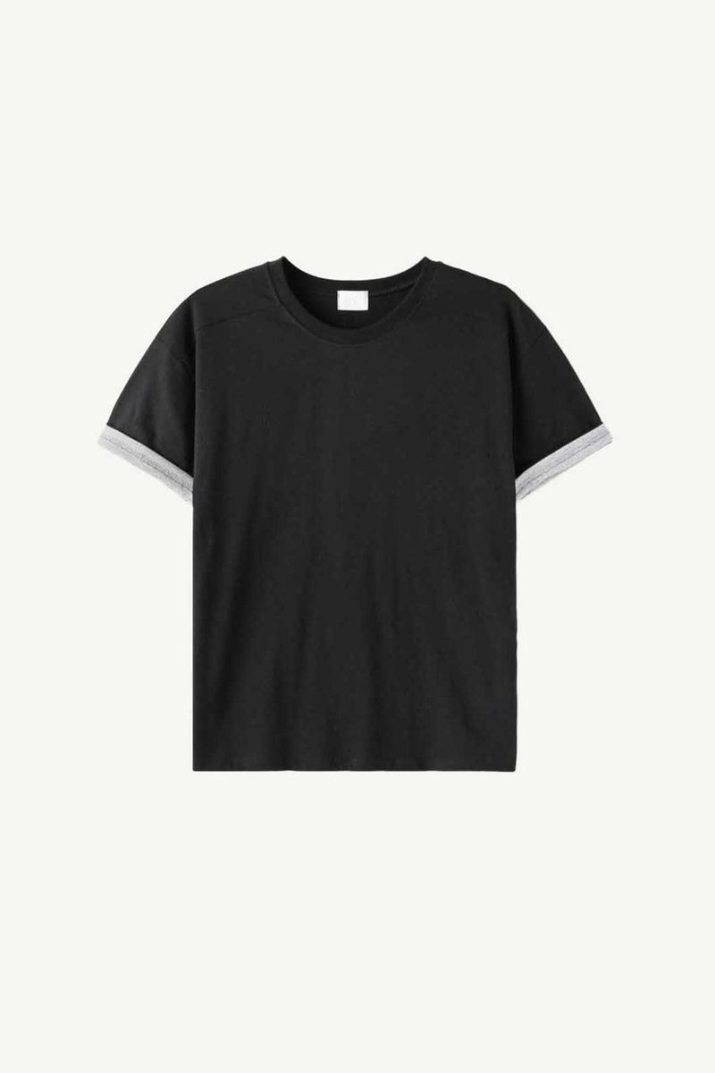 Lolly Color Matching Roll-up T-shirt