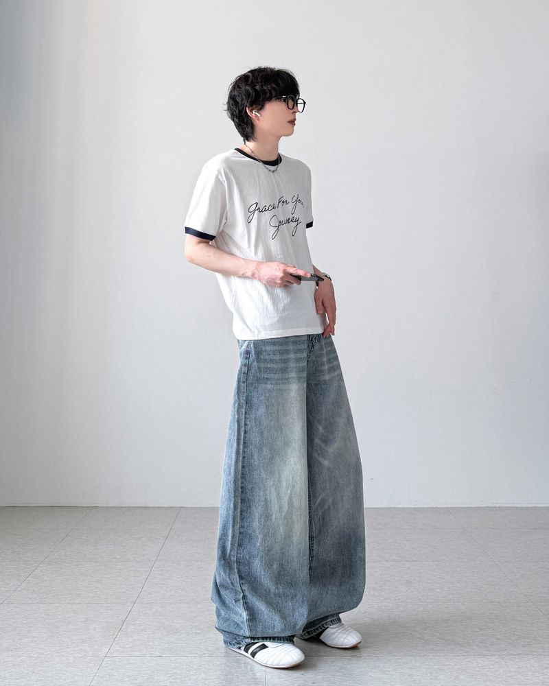Entry Balloon Wide Denim