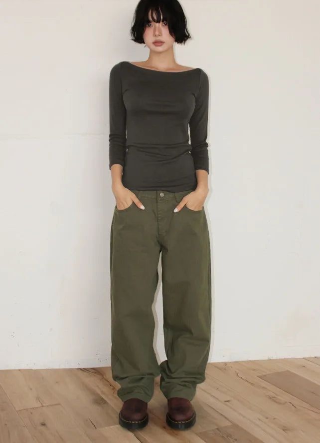 VINTAGE HERRINGBONE PANTS