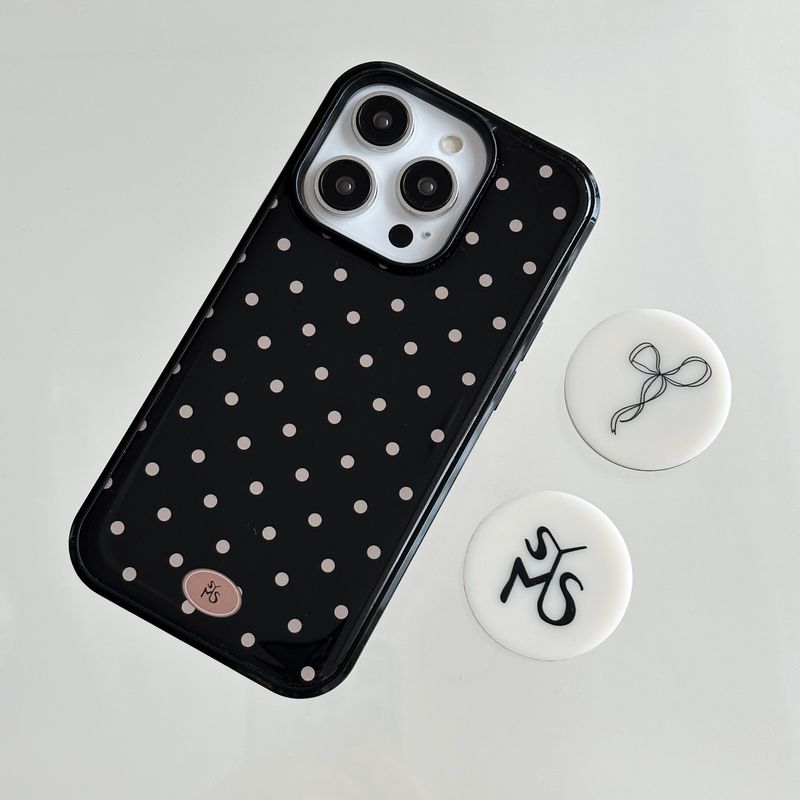 Dot point black epoxy bumper case
