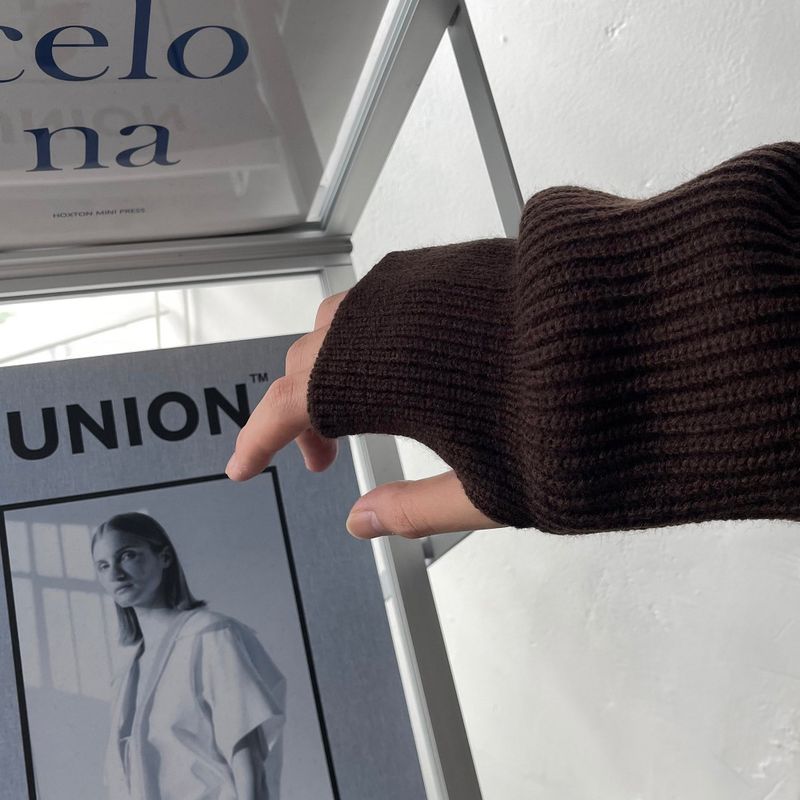 OA Mode Shoulder Round Knitwear (4 colors)
