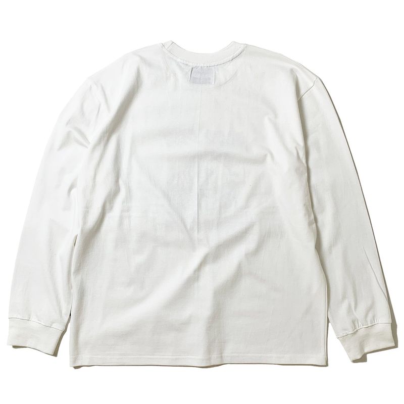 BLECH LONG SLEEVE T-SHIRT OFF WHITE