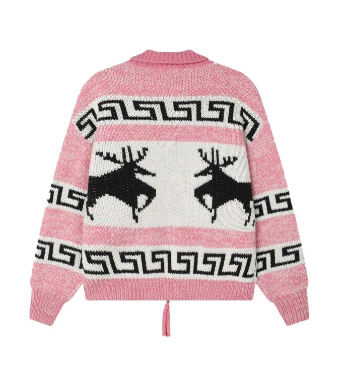 Dien Cowichan Collar Knit Zip-Up