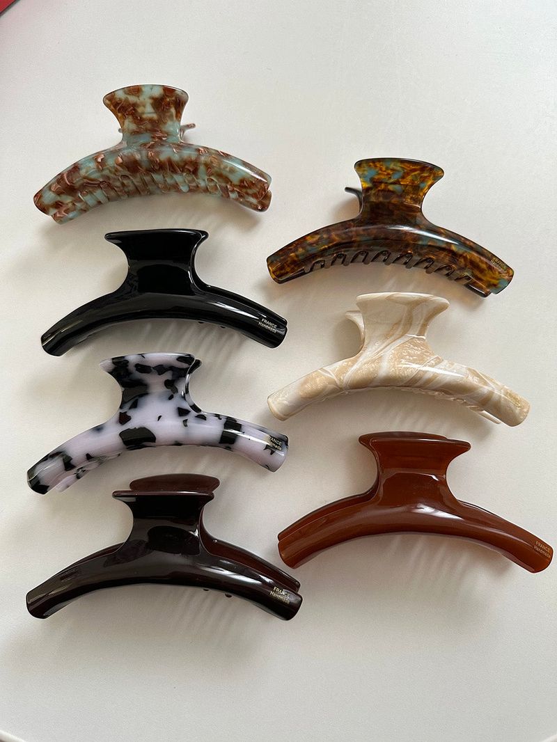Curve hair clip (7color)