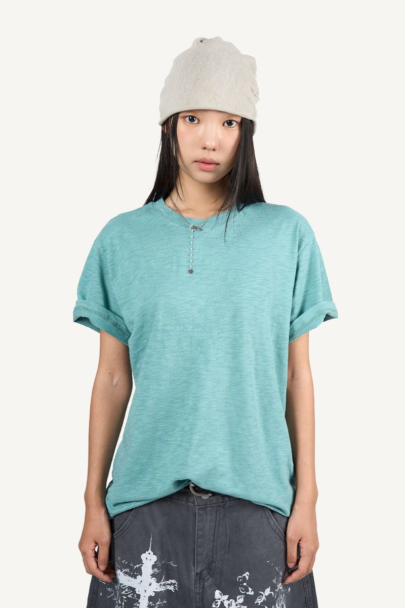 Raucohouse（ラウコハウス）の「Basic Slub Short Sleeve T-shirt（Tops）」
