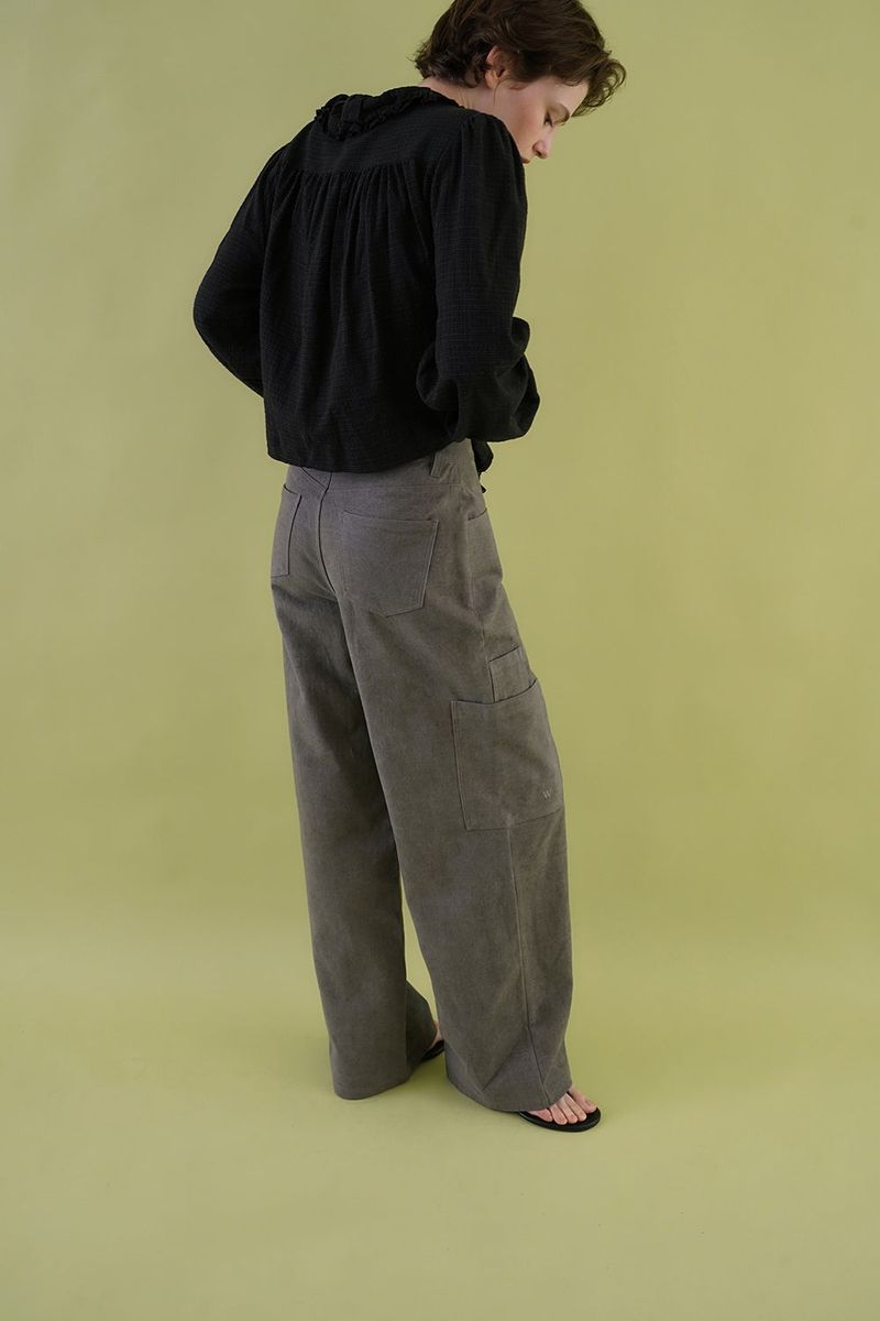 Elen ruffle blouse
