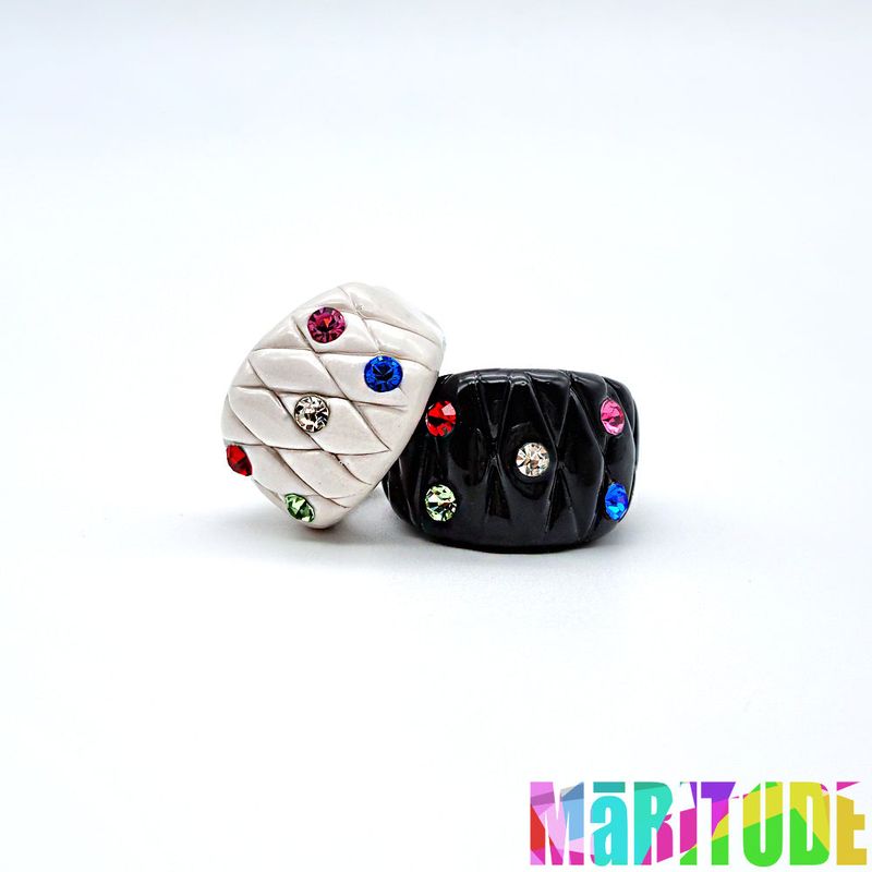 MATELASSE RINGS (2COLOR)