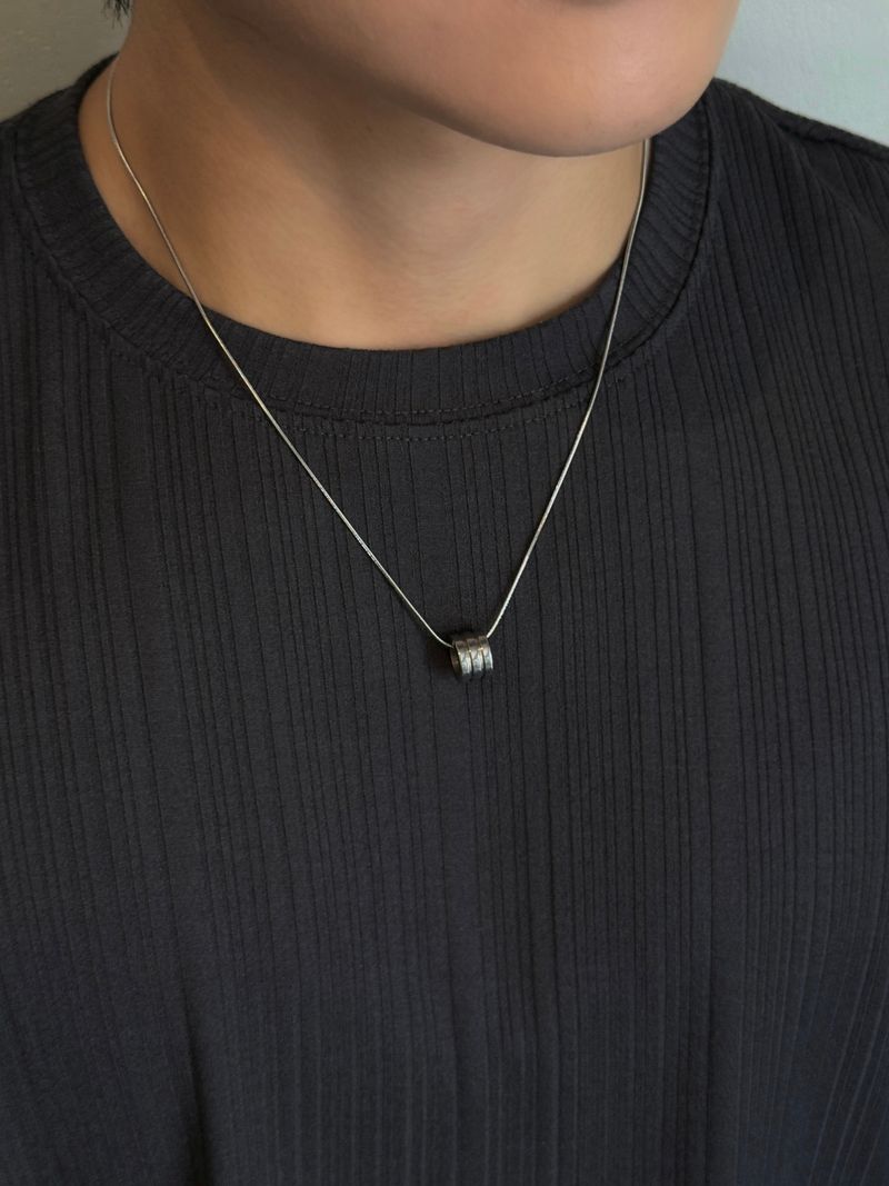 AVAND（アバンド）の「シリンダー リング ネックレス（アクセサリー）」