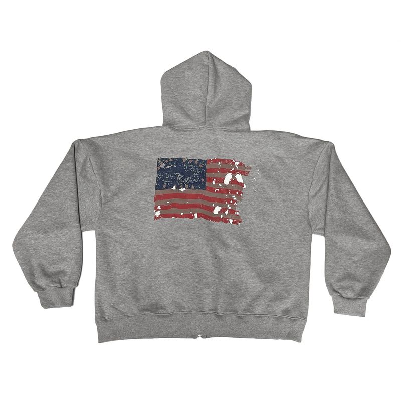 Flag hood jumper