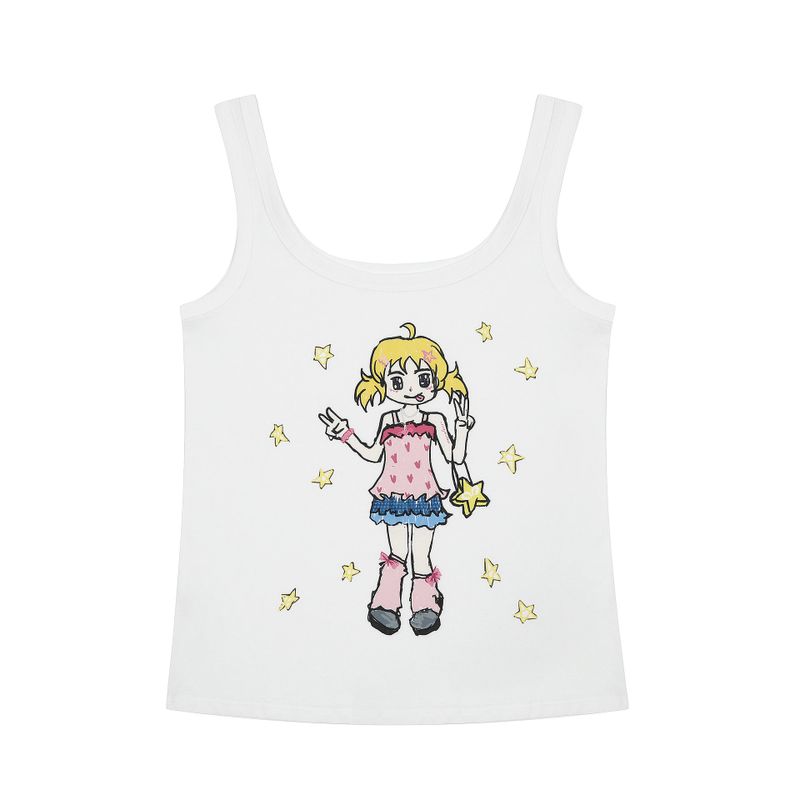 Cozy&Kitsch(コージーアンドキッチ)の「Venice Lulu Kitsch Printed Tank Top 231935047(Tops)」