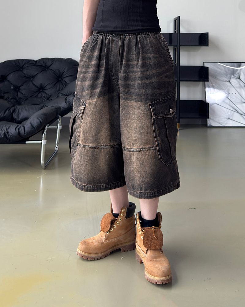 Brent Cargo Panel Bermuda Pants