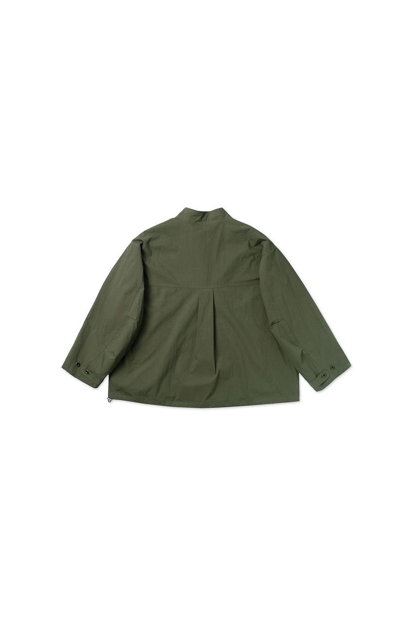 Cove half trench jacket_khaki