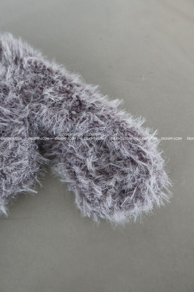 Earrings Roll Up Fur Truffer Hat