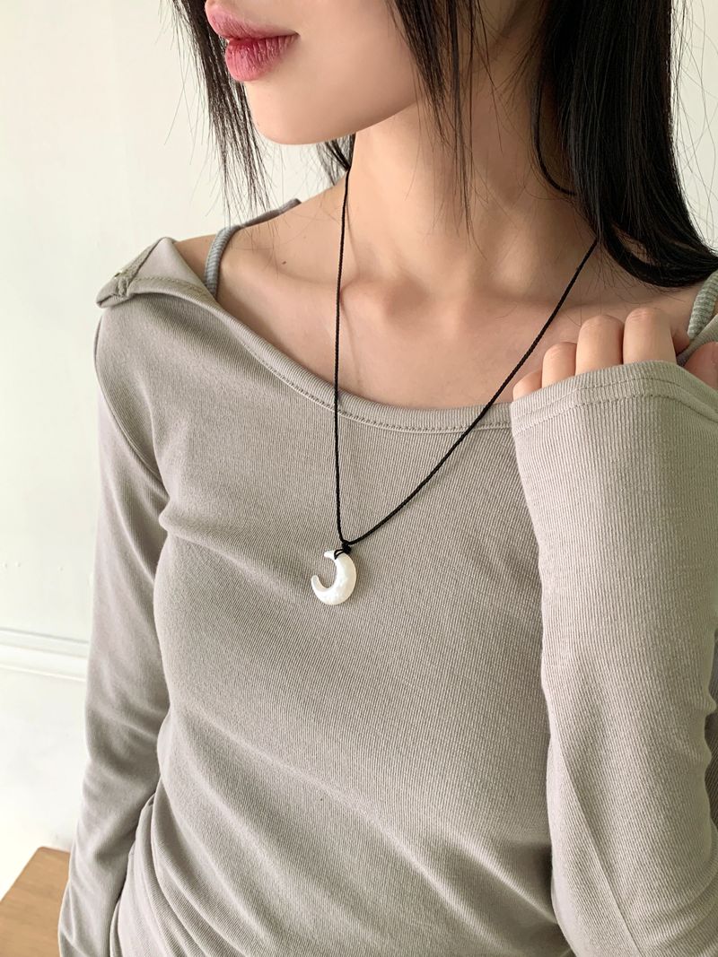 WONDER WONDER（ワンダーワンダー）の「カーソンムーンジェムストーンネックレス（アクセサリー）」