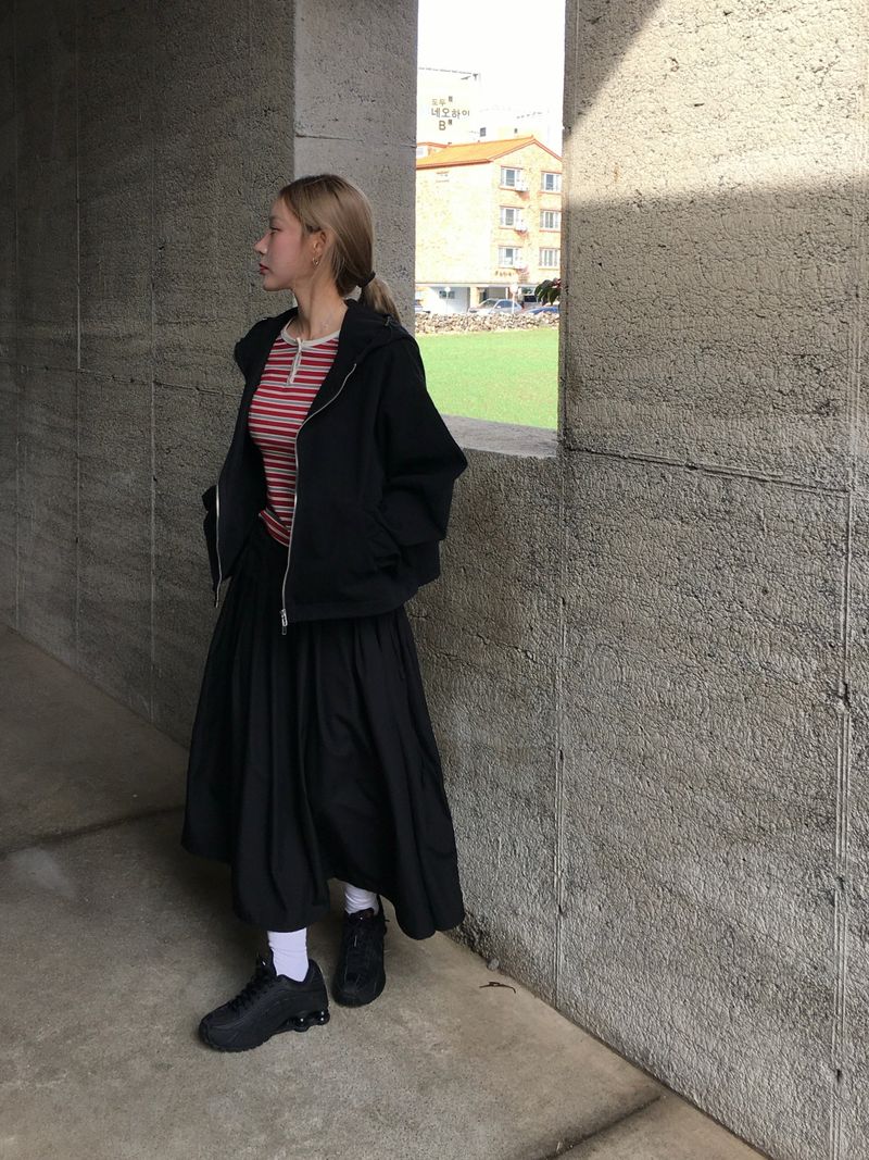 Very Striped Button Long Sleeve (3c)