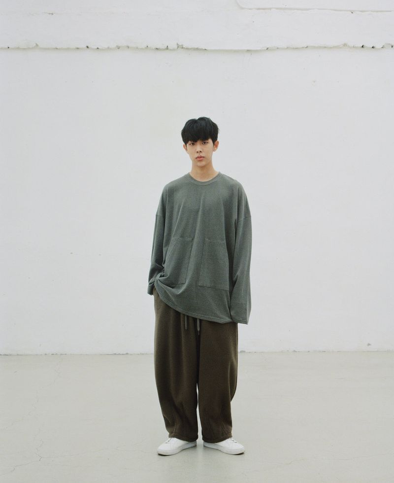 WARM-FLEECE BALLOON PANTS (Khaki)