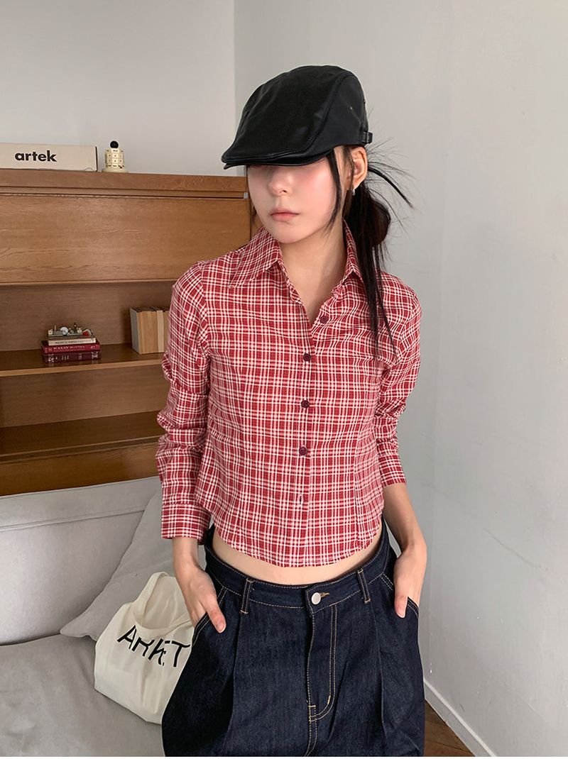 CHECK LINE SHIRT (3C)