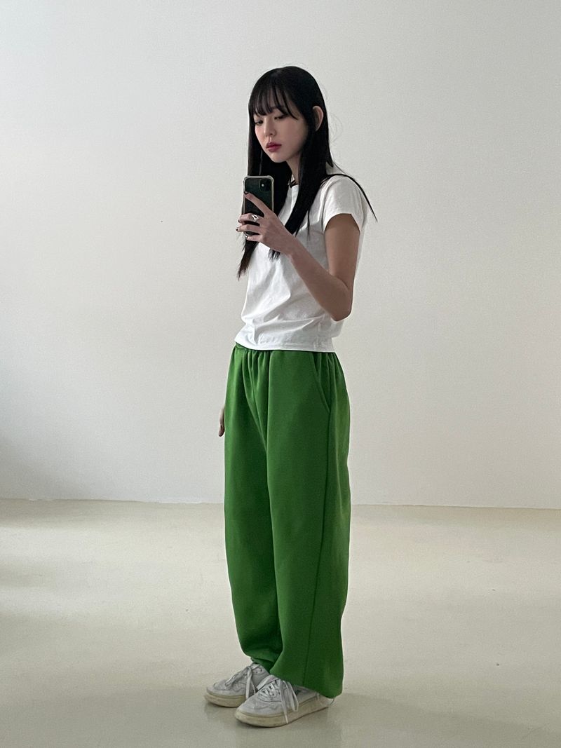 Mile string jogger pants 