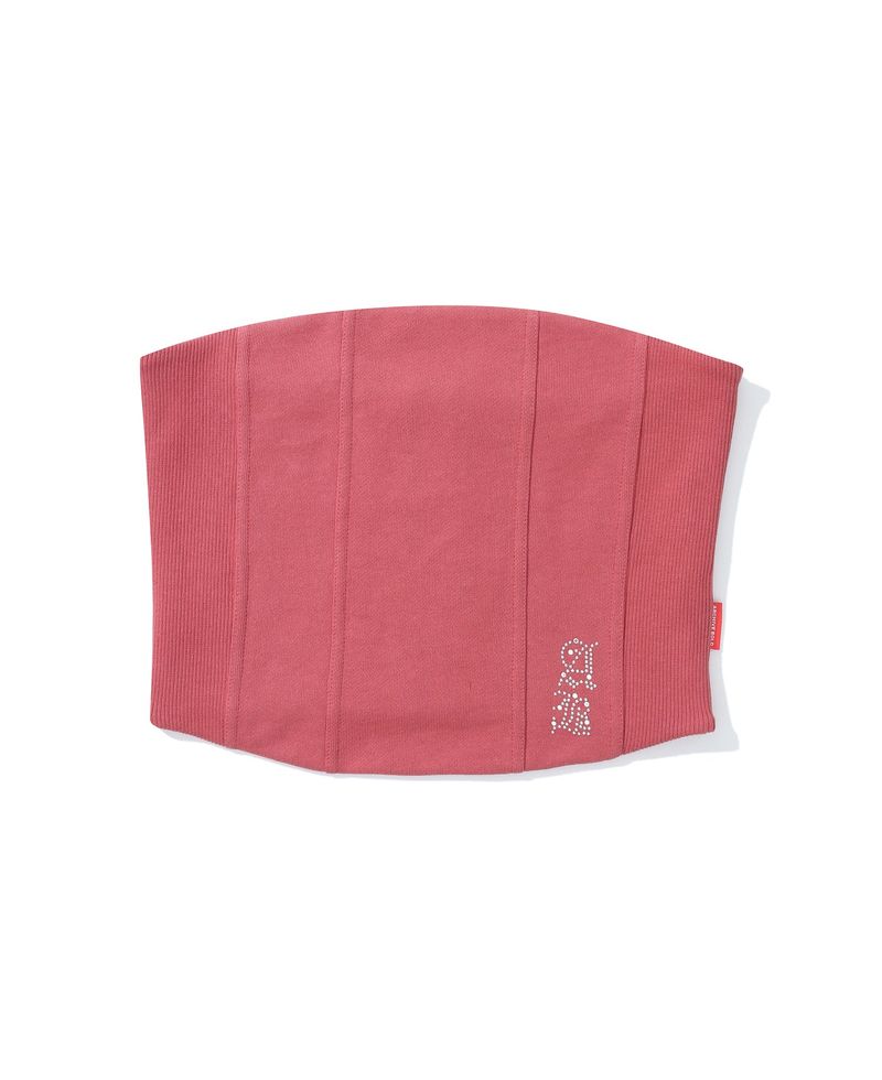 ARCHIVE BOLD（アーカイブボールド）の「AB ZIP TUBE TOP (DUSTY PINK)（Tops）」