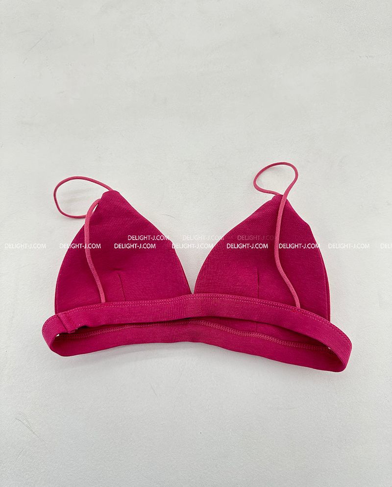 Backless strap sleeveless inner bra top