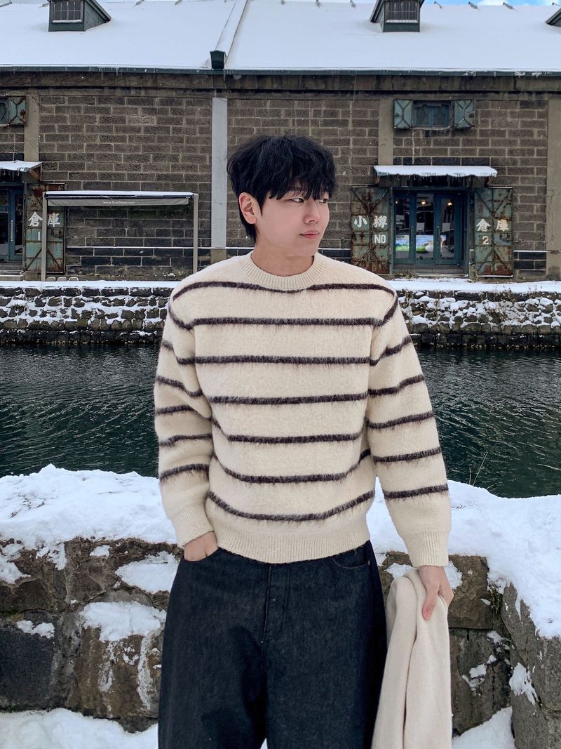 Er high-density mohair dangara knit