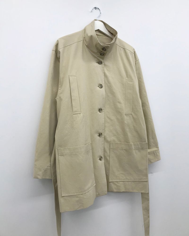 Windsor trench half coat (2color)