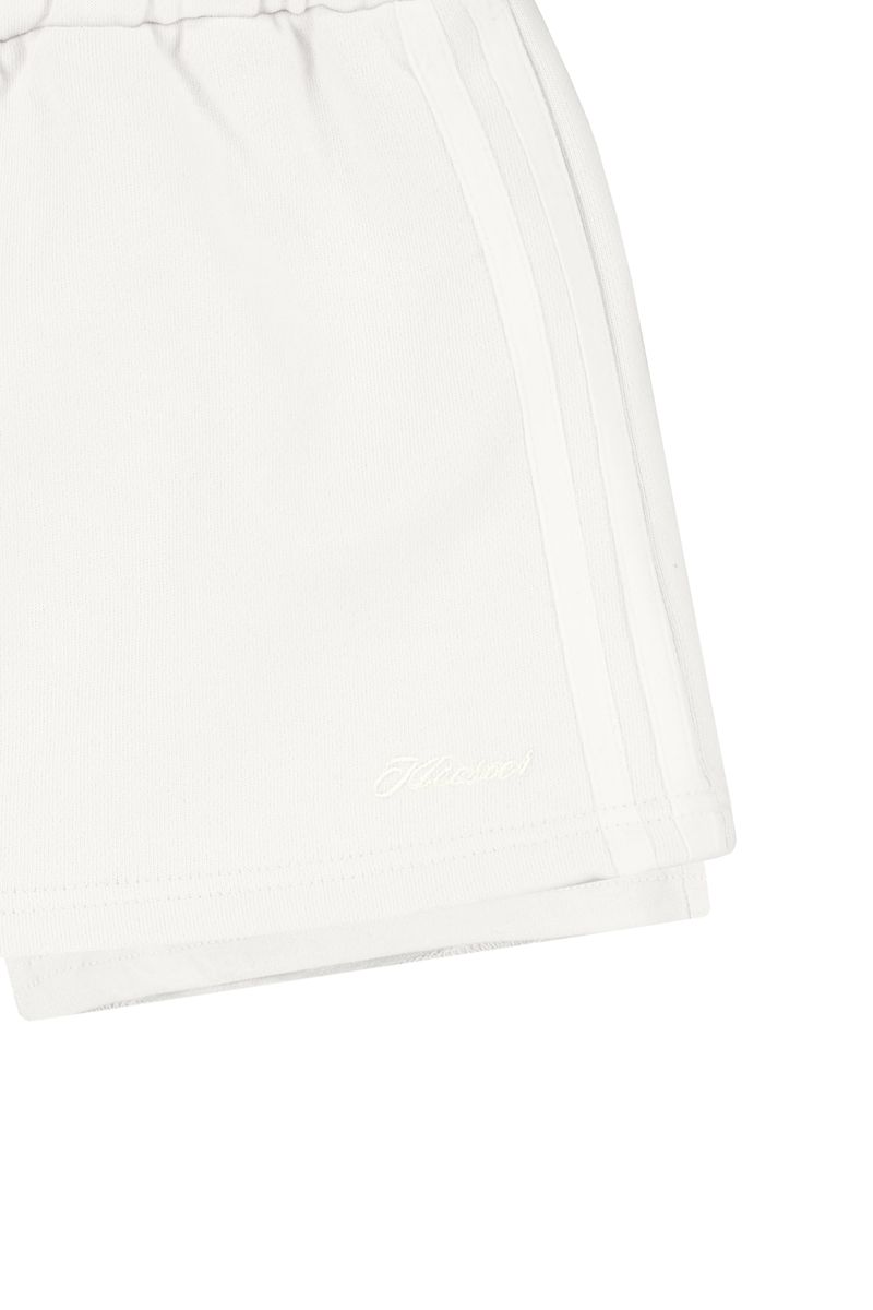 Basic logo low rise sweat skirt, White