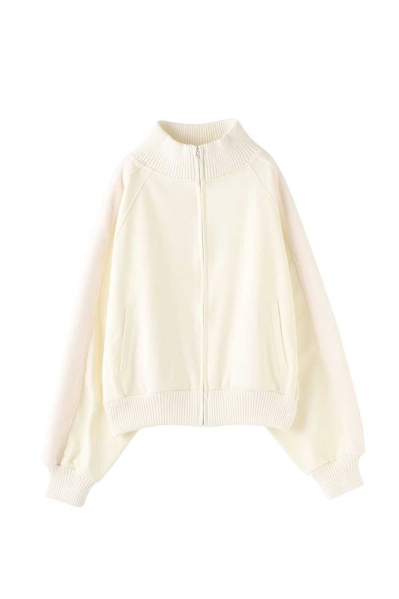 SIDE FUR TRACK JACKET
