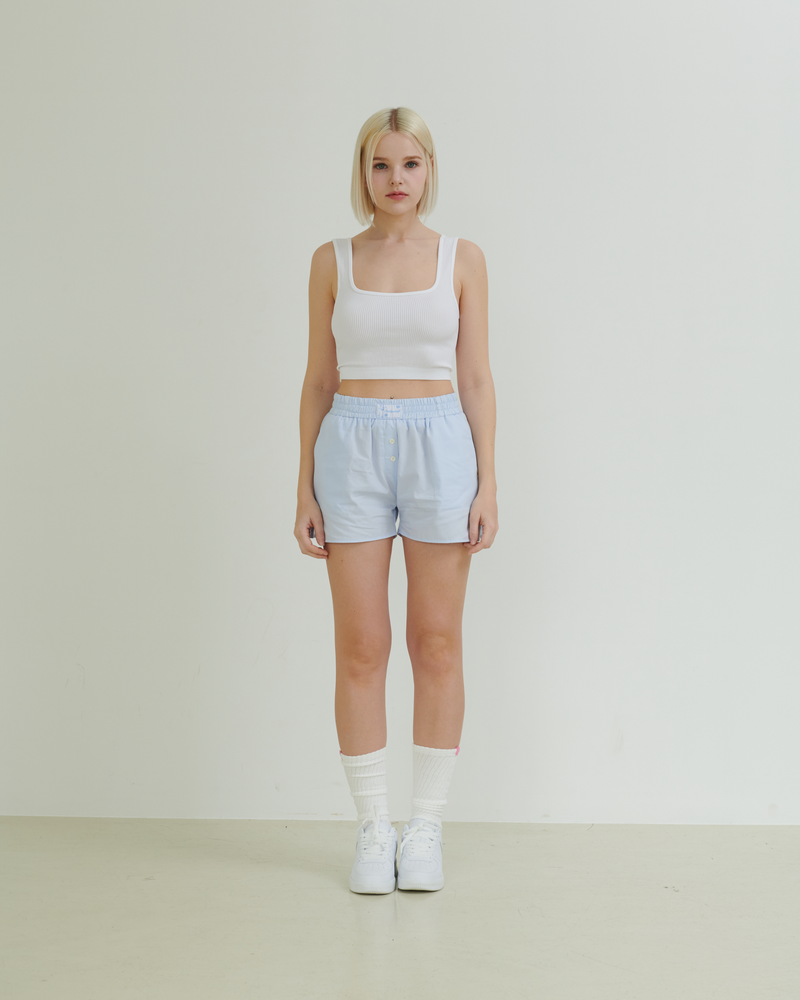 Ontheshell Cotton Pants - Sky Blue