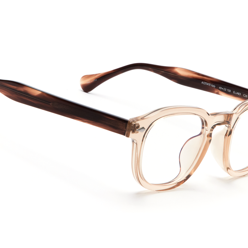 Horn-Trimmed Glasses G.LAB 03 C26