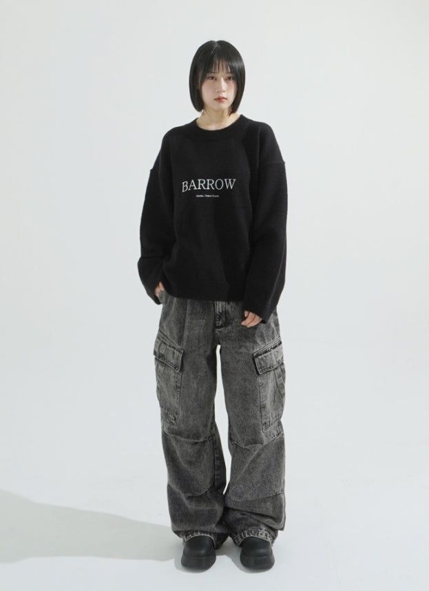 Barrow wool mix round knit