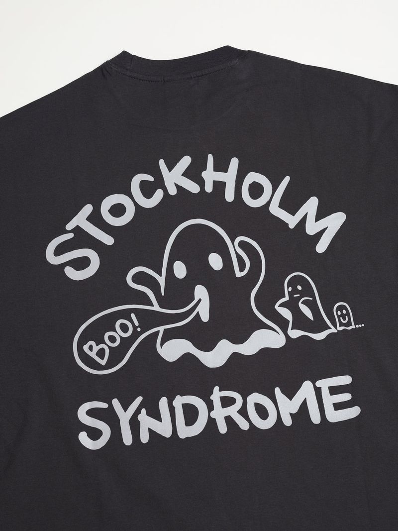 ゴーストTシャツ - チャコール
