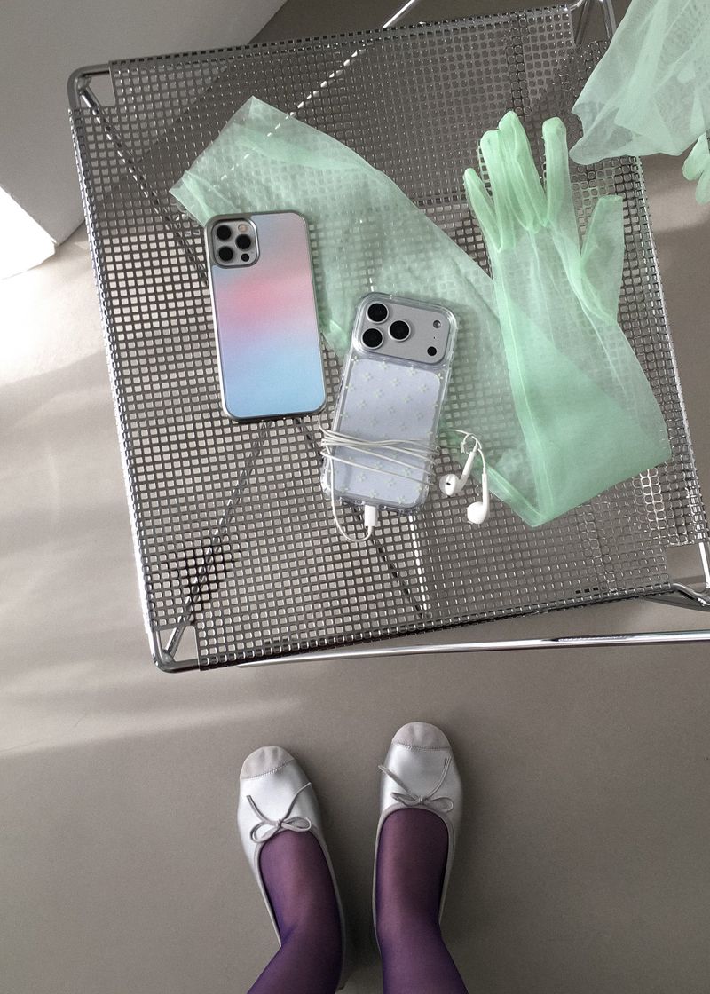 Peach Soda (silver epoxy bumper case)