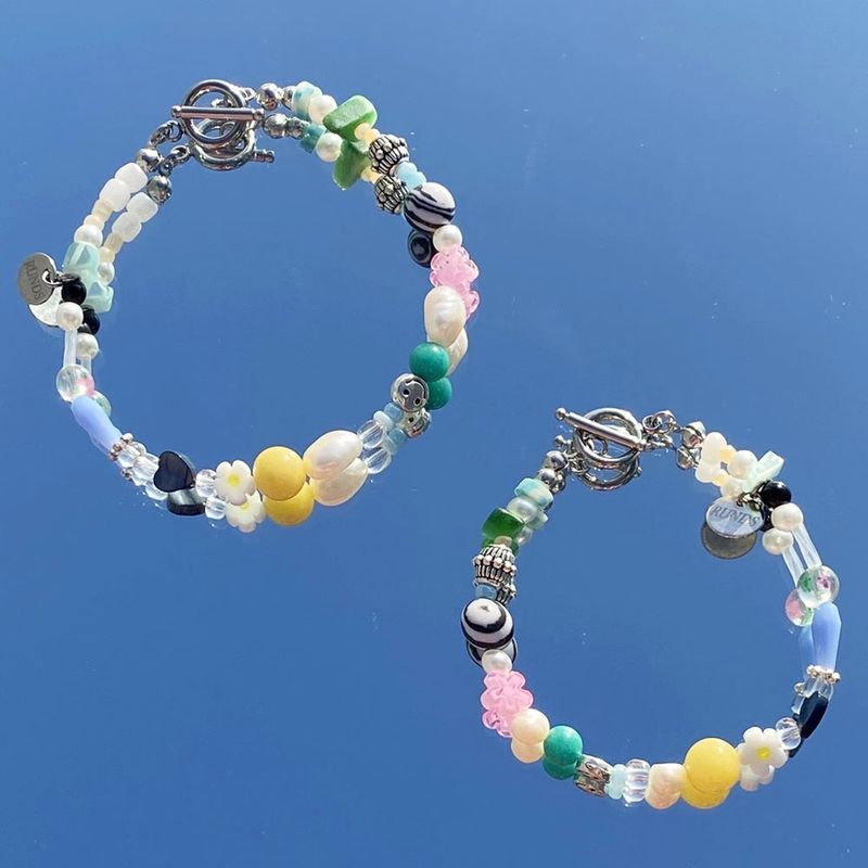 multi beads bracelet 04