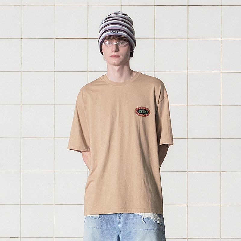 SYMBOL LOGO T SHIRT / BEIGE