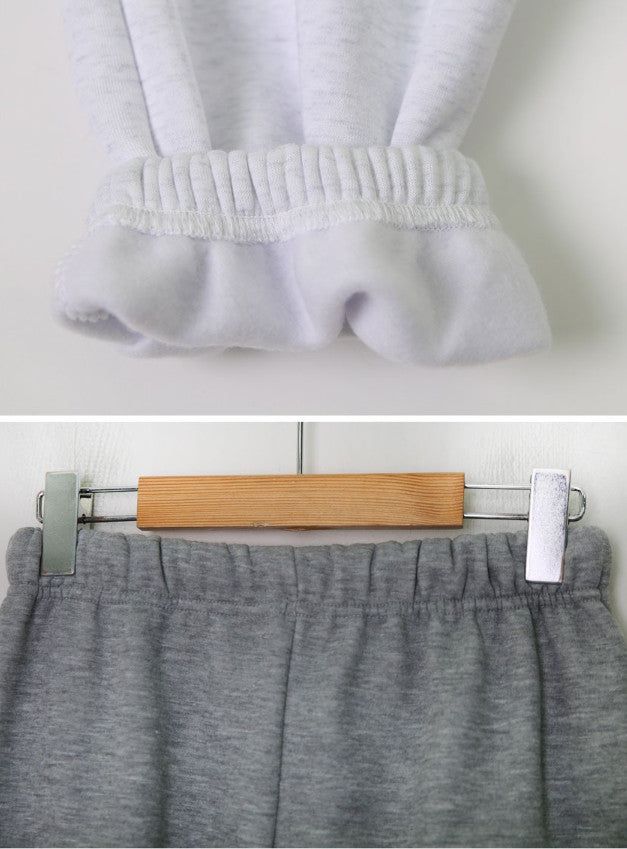 Daily Lettering Hoodie + Jogger Pants Set (3color)