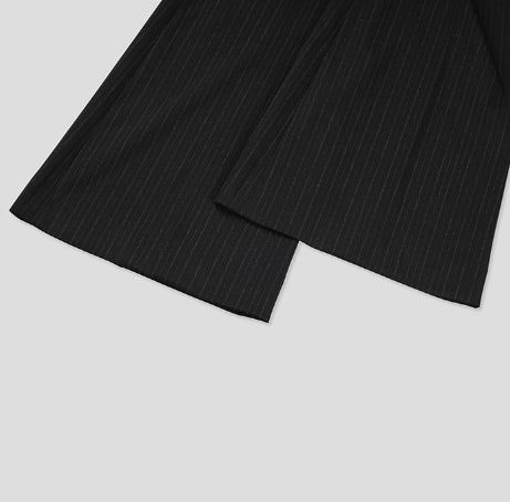 Lips Stripe Double Blazer Pants Set