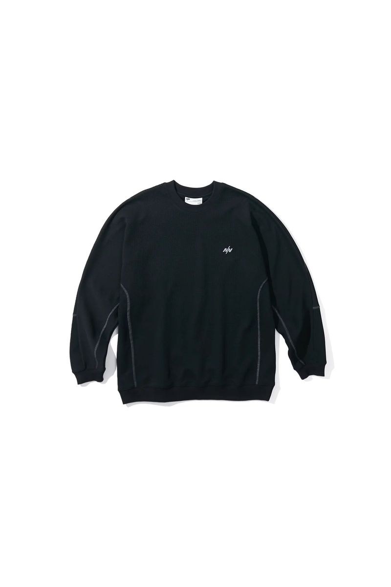 MARS LONG SLEEVES TEE - BLACK 